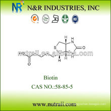 High Quality D-Biotin 99% 58-85-5 USP32